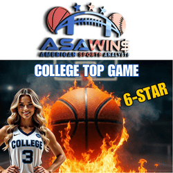 ASA College Basketball 6-Star TOP GAME - SALE - March 7th