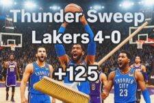 OKC Thunders Sweep