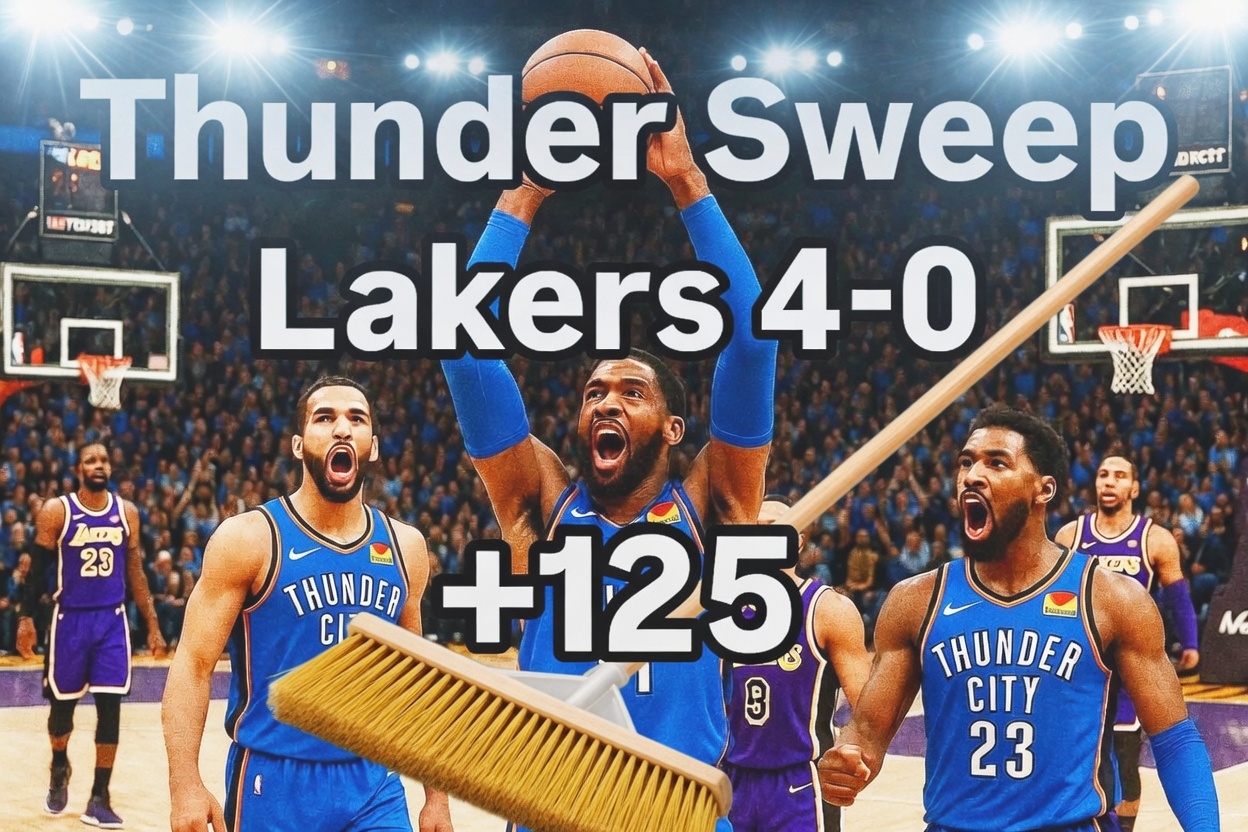 OKC Thunders Sweep