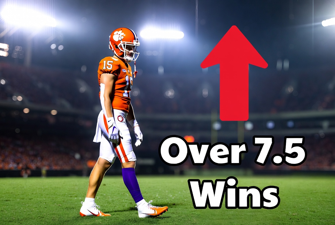 Clemson Over 7.5 wins