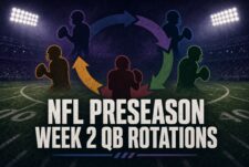 nfl qb rotations preseason week 2