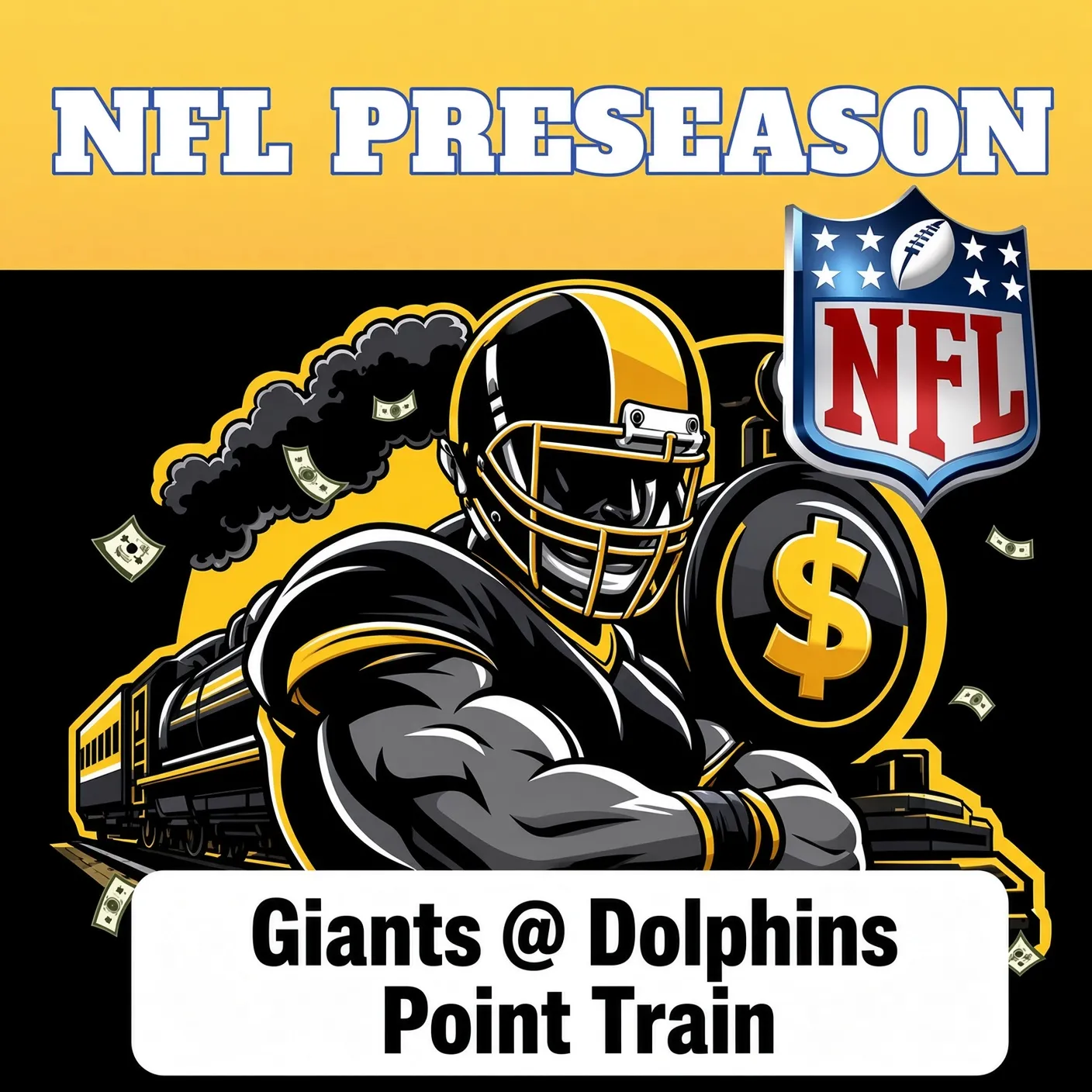 point train nflx giants vs dolphins