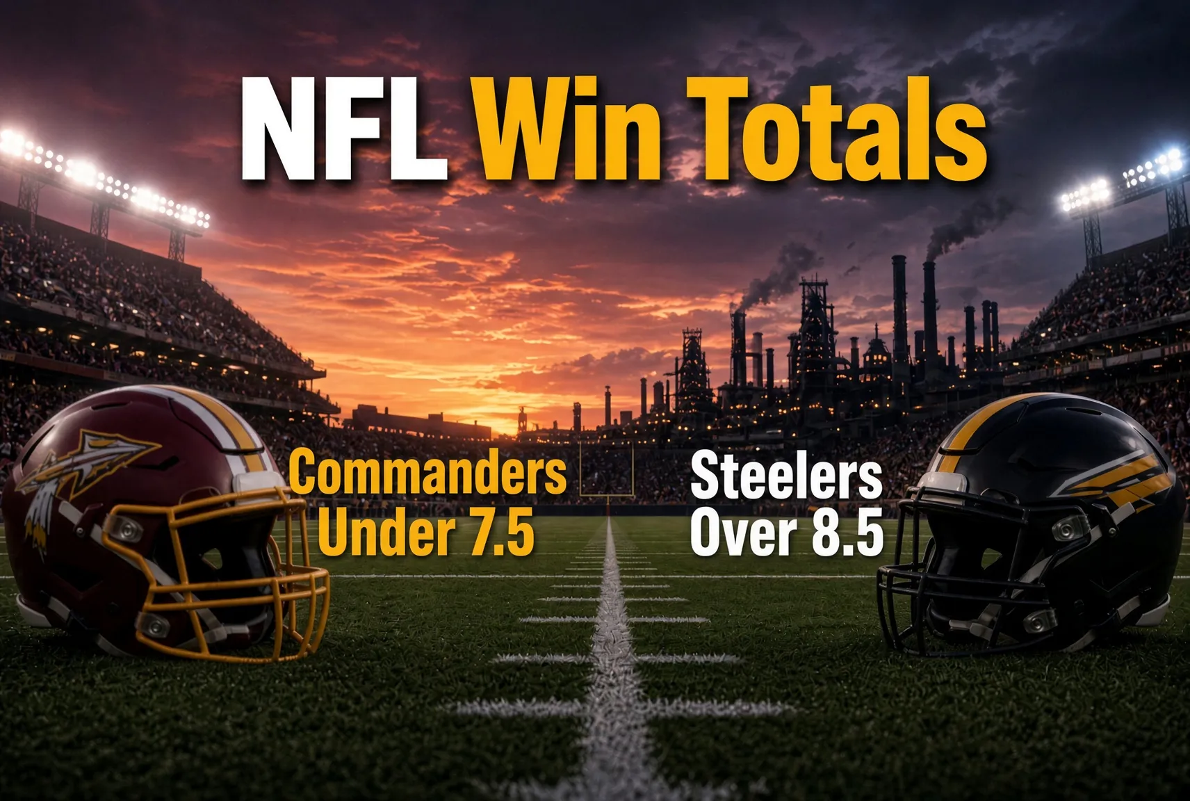 NFL win totals 2027